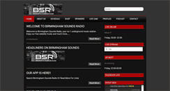 Desktop Screenshot of birminghamsoundsradio.com